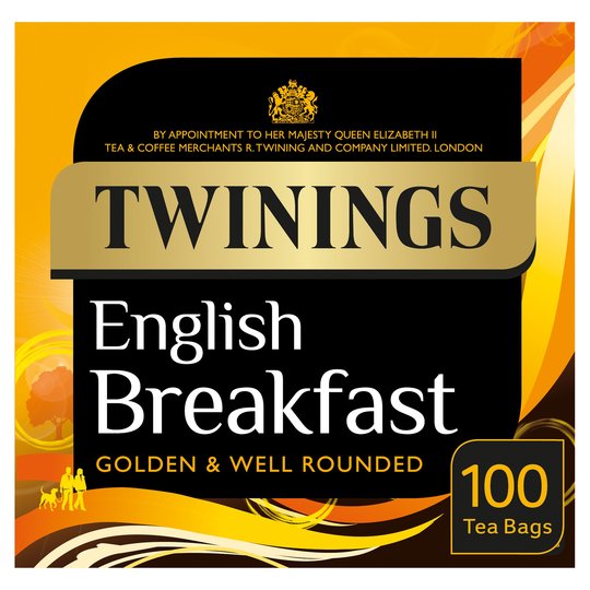 TWININGS 豪门伯爵英式早餐红茶 (100袋茶包)