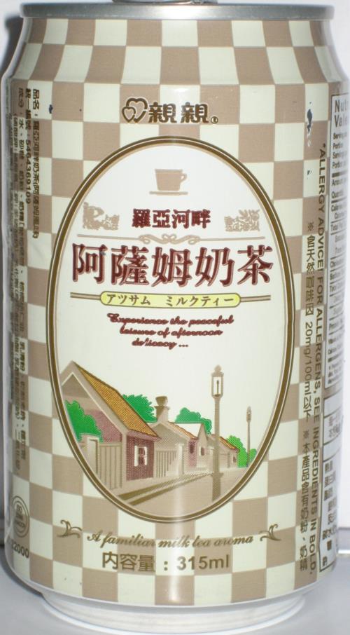 亲亲 罗亚河畔【阿萨姆奶茶】台湾进口 315ml