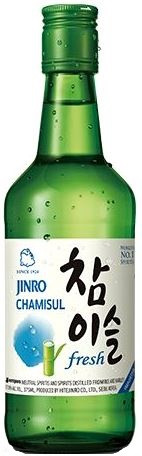 JINRO【韩国竹碳烧酒】 韩国进口 16.9度 350ml