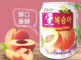 NONGHYUP【水蜜桃汁】韩国进口 240ml