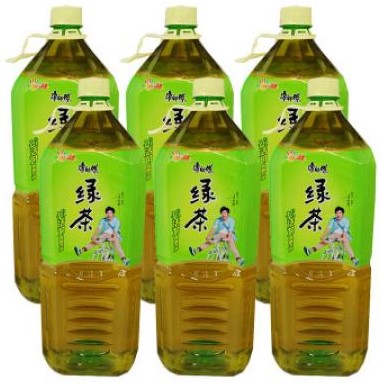 康师傅【绿茶】(1箱6大支) 6x2L