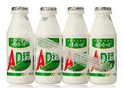 娃哈哈【AD钙奶】(1组4瓶) 4x220ml