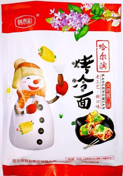 韩恩彩【火鸡味烤冷面】附带烤冷面酱料/火鸡酱料 390g