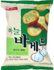 ARIRANG【蒜蓉脆面包】韩国进口 蒜香法棍切片零食 80g