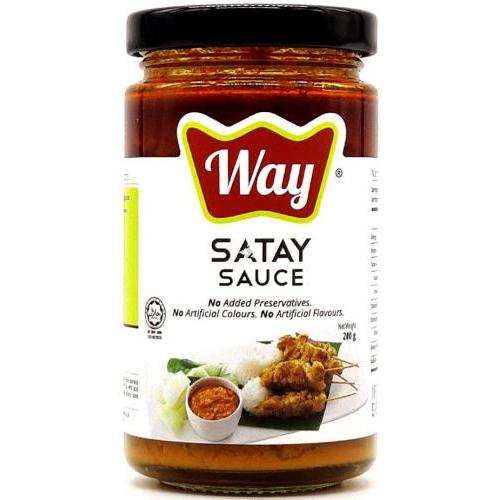 WAY【沙爹酱】南洋风味烤鸡串蘸酱/醃料 马来西亚进口 200g