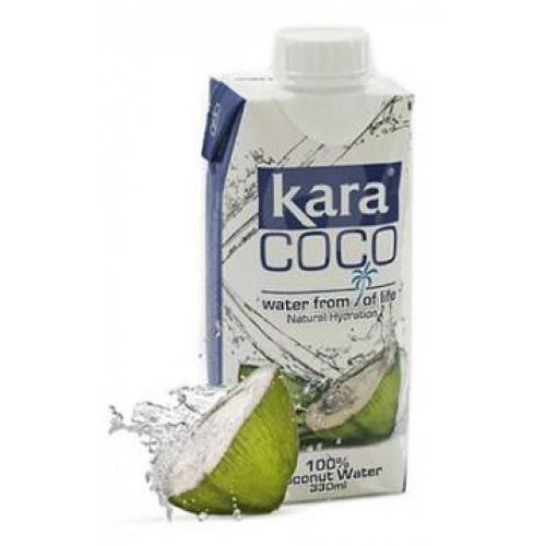 KARA COCO【椰子水】100%纯天然 不含添加剂&amp;防腐剂 直饮/炖汤/椰子鸡 (小盒装) 330ml