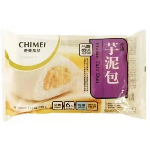 奇美【芋泥包】香芋蒸包 (6只装) 台湾进口 390g