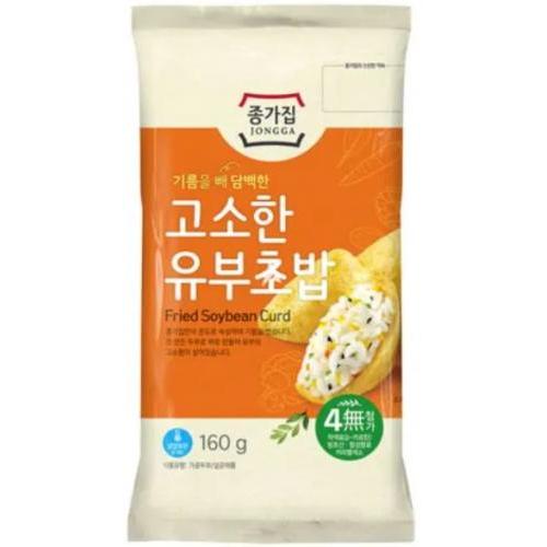 宗家【寿司油豆腐】韩国进口 甜豆腐袋即食豆腐皮福袋皮 160g