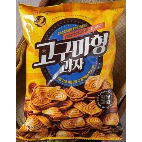 NO BRAND【猫耳酥 - 地瓜芝麻味】韩国进口 200g