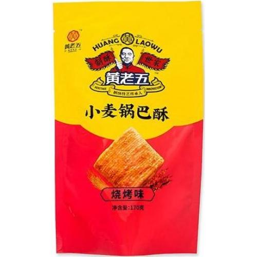 黄老五【小麦锅巴酥 - 烧烤味】160g