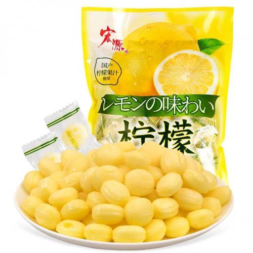 宏源【蜂蜜柠檬果汁硬糖】28g