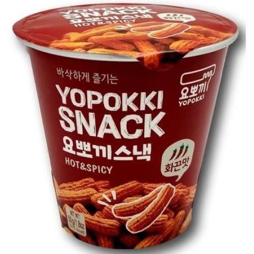 YOPOKKI 年糕脆条小吃 - 香辣味 50g