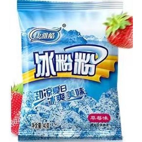 康雅酷【冰粉粉 - 草莓味】四川特产 白凉粉 40g