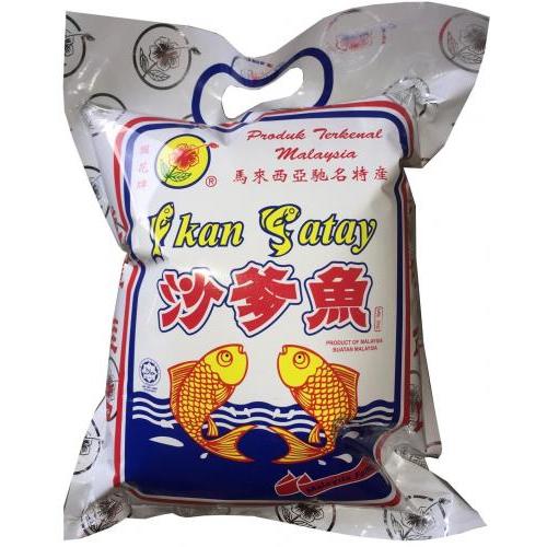 国花牌【沙爹鱼】蜜汁脆鱼片辣条 (15小袋) 马来西亚进口 15x7g