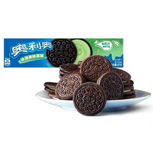 奥利奥夹心饼干【冰淇淋抹茶味】97g