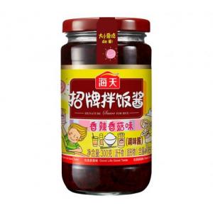 海天【招牌拌饭酱】香辣香菇味 拌面佐餐香菇酱 (大瓶装) 300g