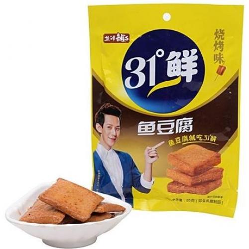盐津铺子【鱼豆腐 - 烧烤味】85g