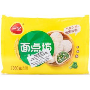三全【香菇素菜包】香菇青菜包 360g