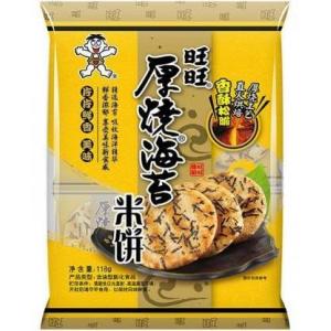 旺旺【厚烧海苔】米饼 118g