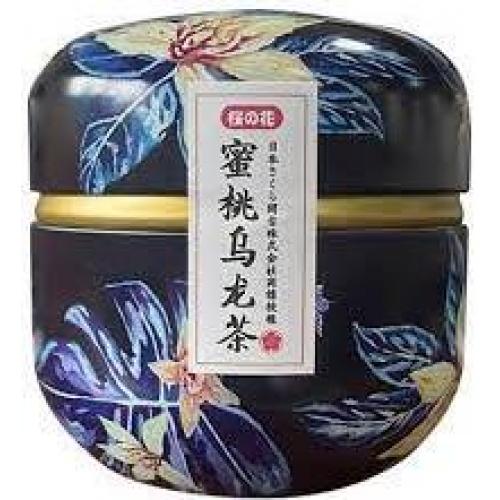 开古【蜜桃乌龙茶】日本樱花小花罐 (12袋装) 12x3g