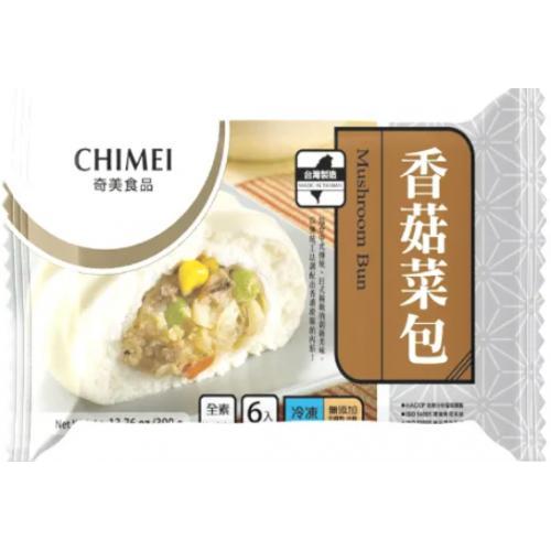 奇美【香菇菜包】(6只装) 台湾进口 390g