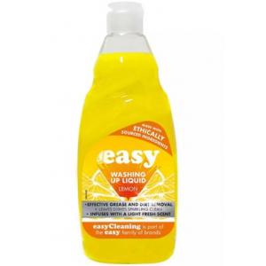 EASY【洗洁精 - 柠檬味】不伤手除菌去油 500ml