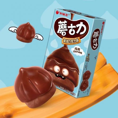 好丽友【蘑古力 - 黄油巧克力味】44.8g