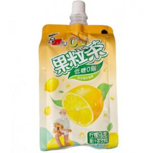 喜之郎 果粒茶【柠檬乌龙】果汁茶饮料 300g