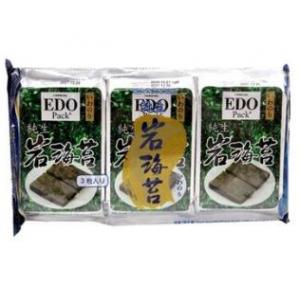 EDO【纯生岩海苔】即食海苔 (3袋装) 3x5g