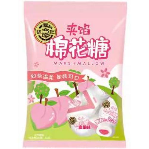 徐福记 夹馅棉花糖【蜜桃味】64g