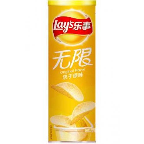 Lays乐事薯片 无限【忠于原味】(桶装) 90g