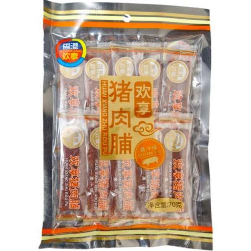 香港欢享【猪肉脯 - 果汁味】70g