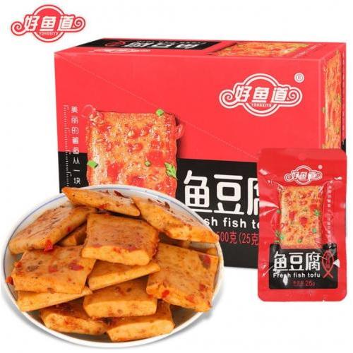 好鱼道【鱼豆腐 - 香辣味】(20袋装) 20x25g