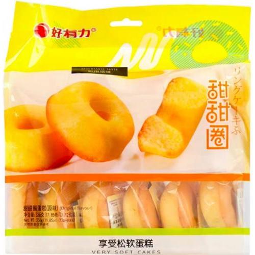 好有力 甜甜圈蛋糕【原味】336g