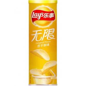 Lays乐事薯片 无限【忠于原味】(桶装) 90g